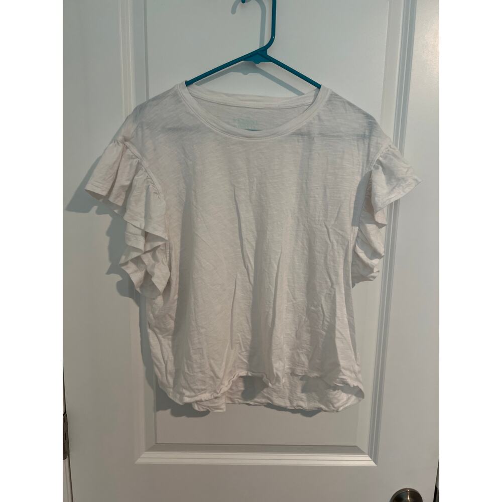 Vineyard Vines Surf Tee Flutter Sleeve Tee – Size Large – White